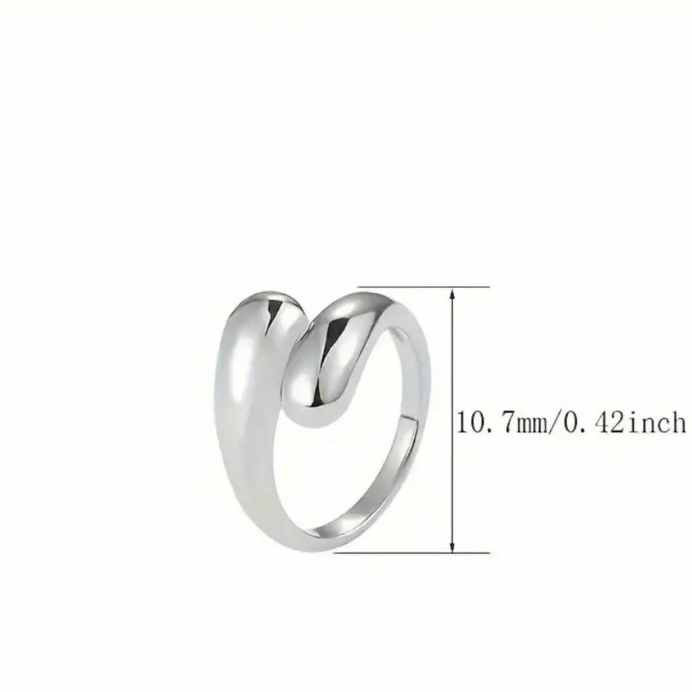 Kpop Style Band Ring - Picture 3 of 10